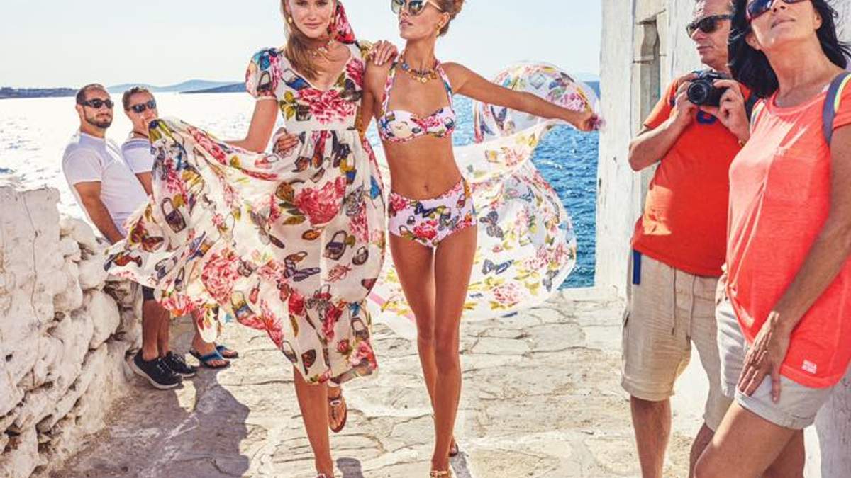 Украинская модель Дарья Миненко снялась в солнечной фотосессии для Dolce&Gabbana