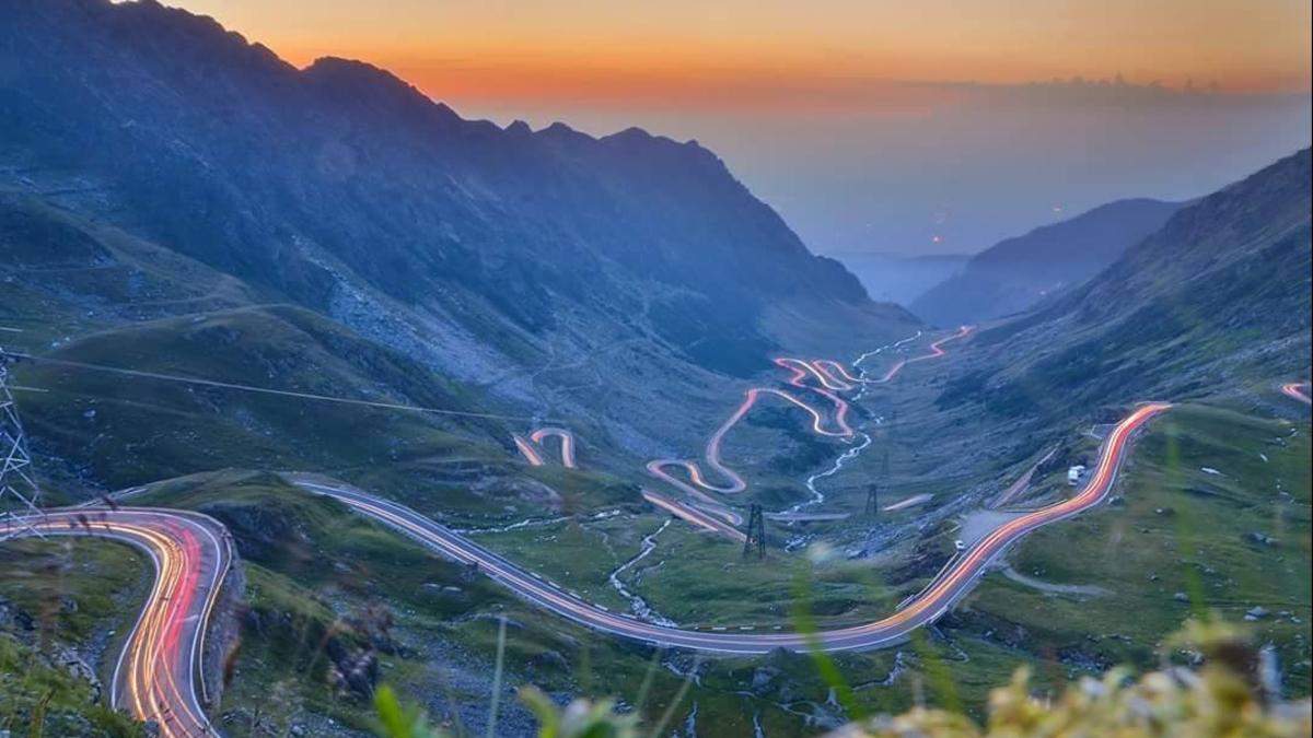 Трансфагарашское шоссе в Румынии