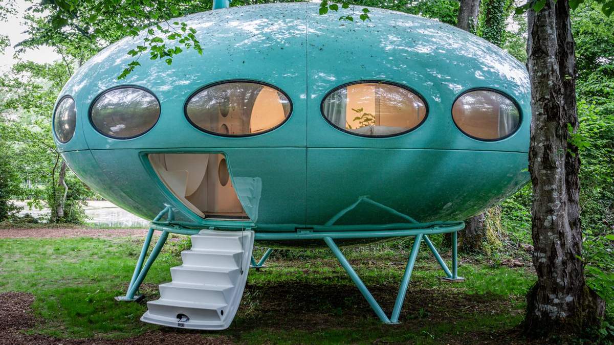 Отдохнуть в космическом корабле: футуристический дом 1960-х годов - Дизайн 24
