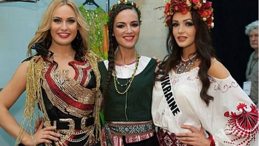"Мисс Украина Вселенная" показала национальный костюм (Фото)
