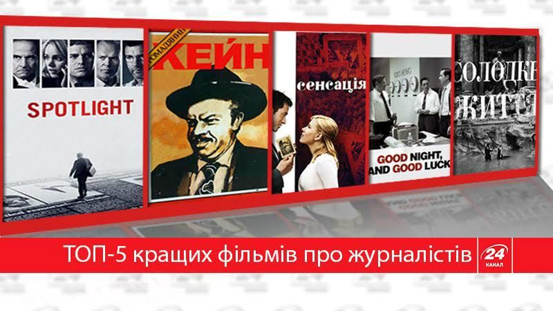 До Дня журналіста: топ-5 фільмів про "акул пера" До Дня журналіста: топ-5 фільмів про "акул пера"