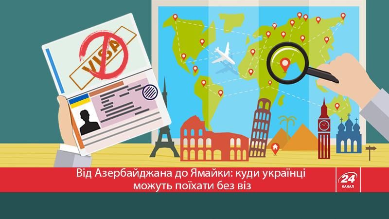 От Азербайджана до Ямайки: куда украинцы могут поехать без виз От Азербайджана до Ямайки: куда украинцы могут поехать без виз