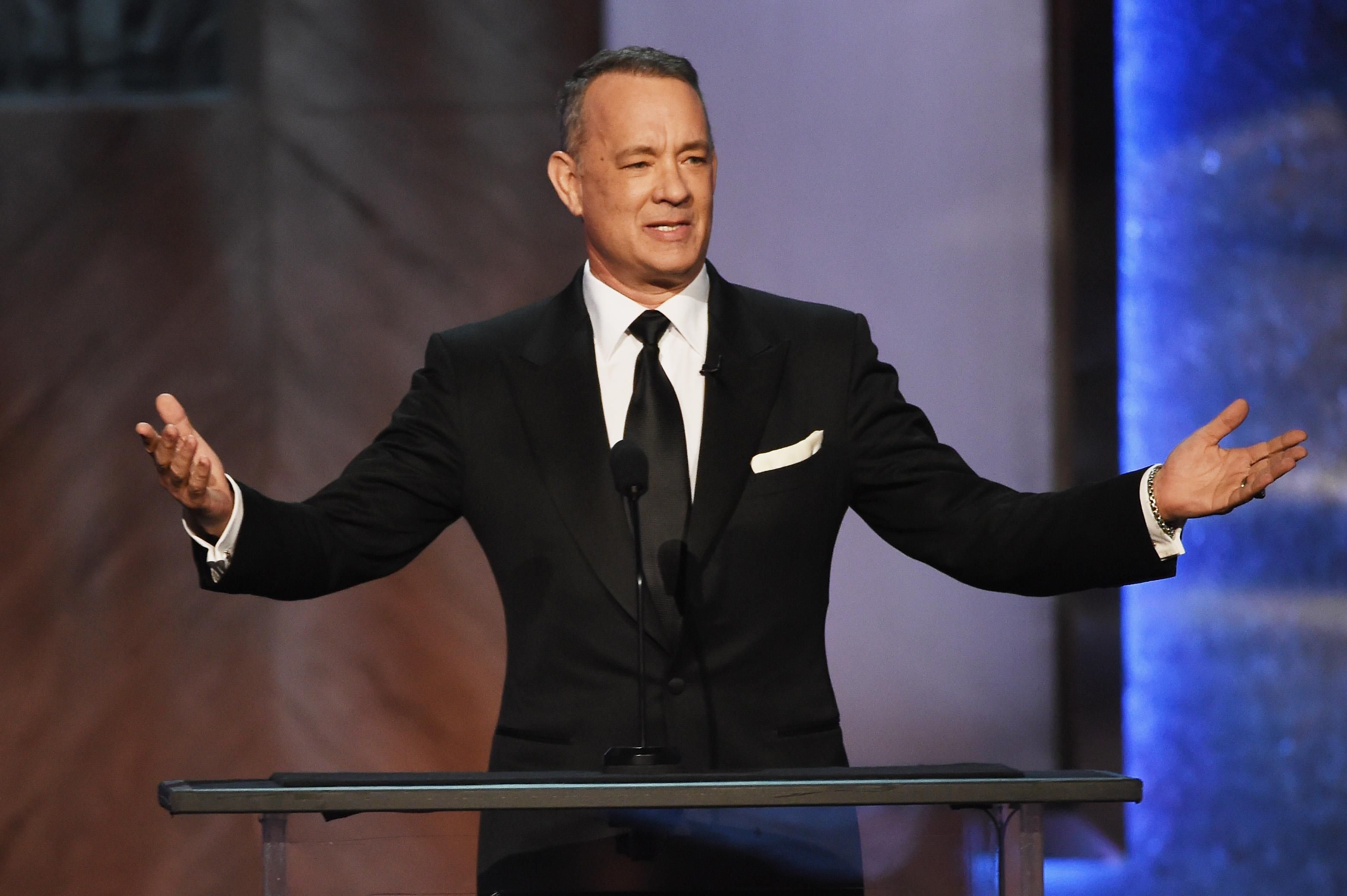 Добряк Том Генкс святкує 60-річчя Добряк Том Генкс святкує 60-річчя