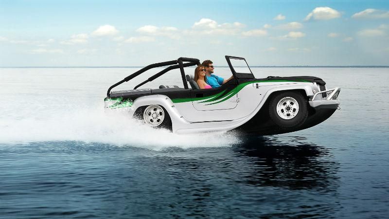 Розробники представили найшвидший автомобіль-амфібію Розробники представили найшвидший автомобіль-амфібію