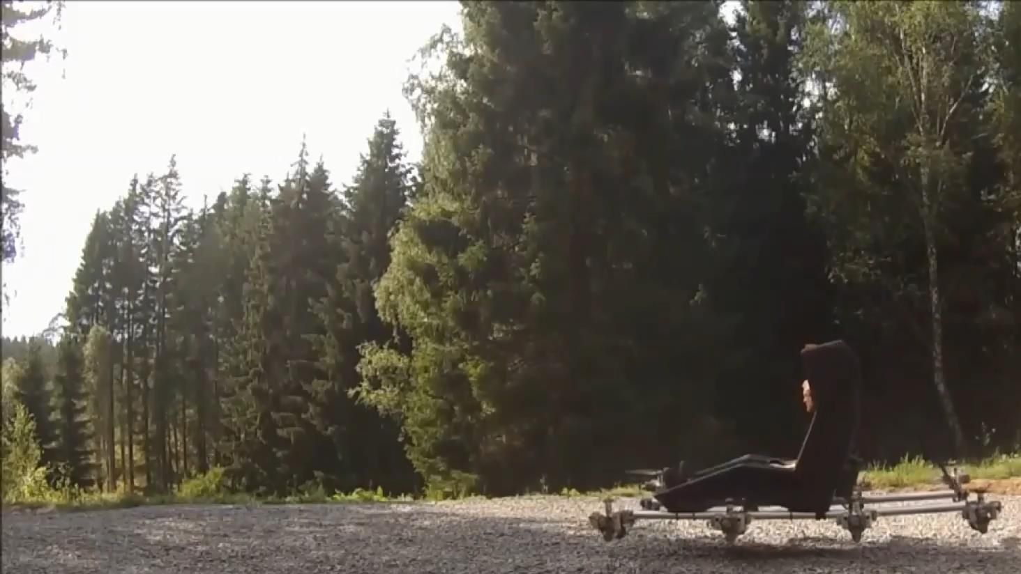 Необычное изобретение: зачем норвежец придумал летающее кресло Необычное изобретение: зачем норвежец придумал летающее кресло