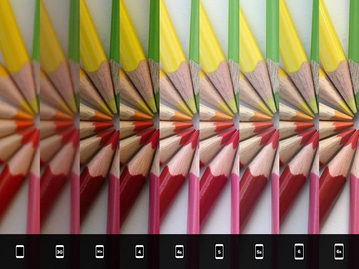 Фотограф порівняла камери на усіх моделях iPhone Фотограф порівняла камери на усіх моделях iPhone