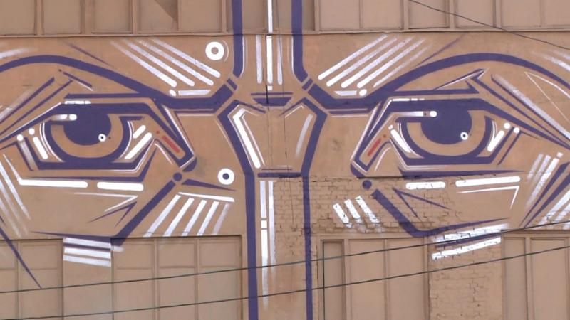 Новий урбаністичний мурал у Луцьку Новий урбаністичний мурал у Луцьку