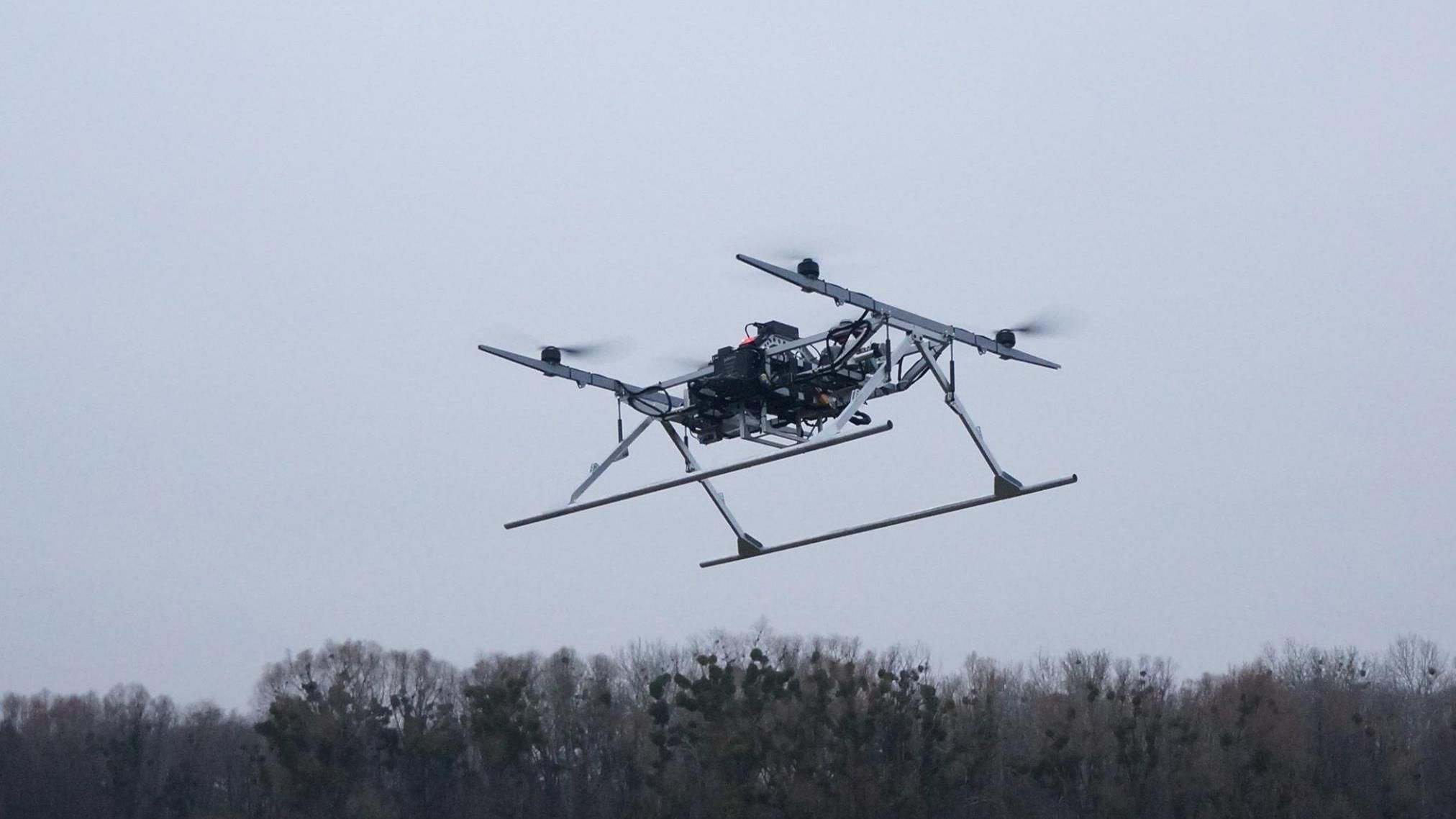 Фотофакт: фантастичний безпілотник створили в Україні Фотофакт: фантастичний безпілотник створили в Україні