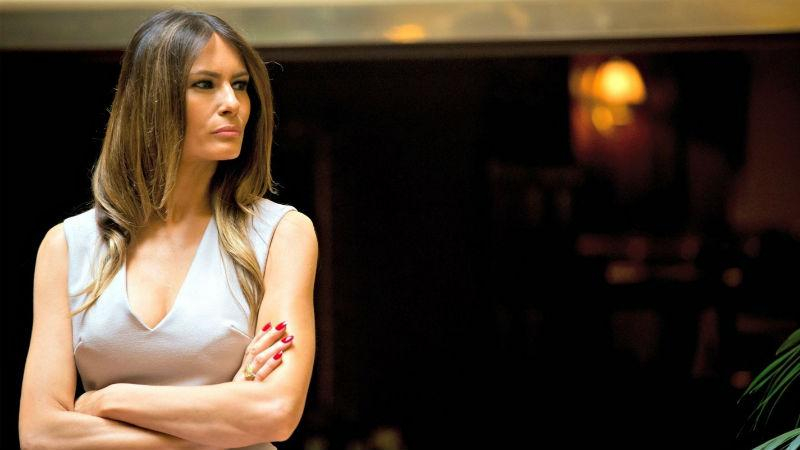 Известная супермодель остроумно высмеяла Маланью Трамп