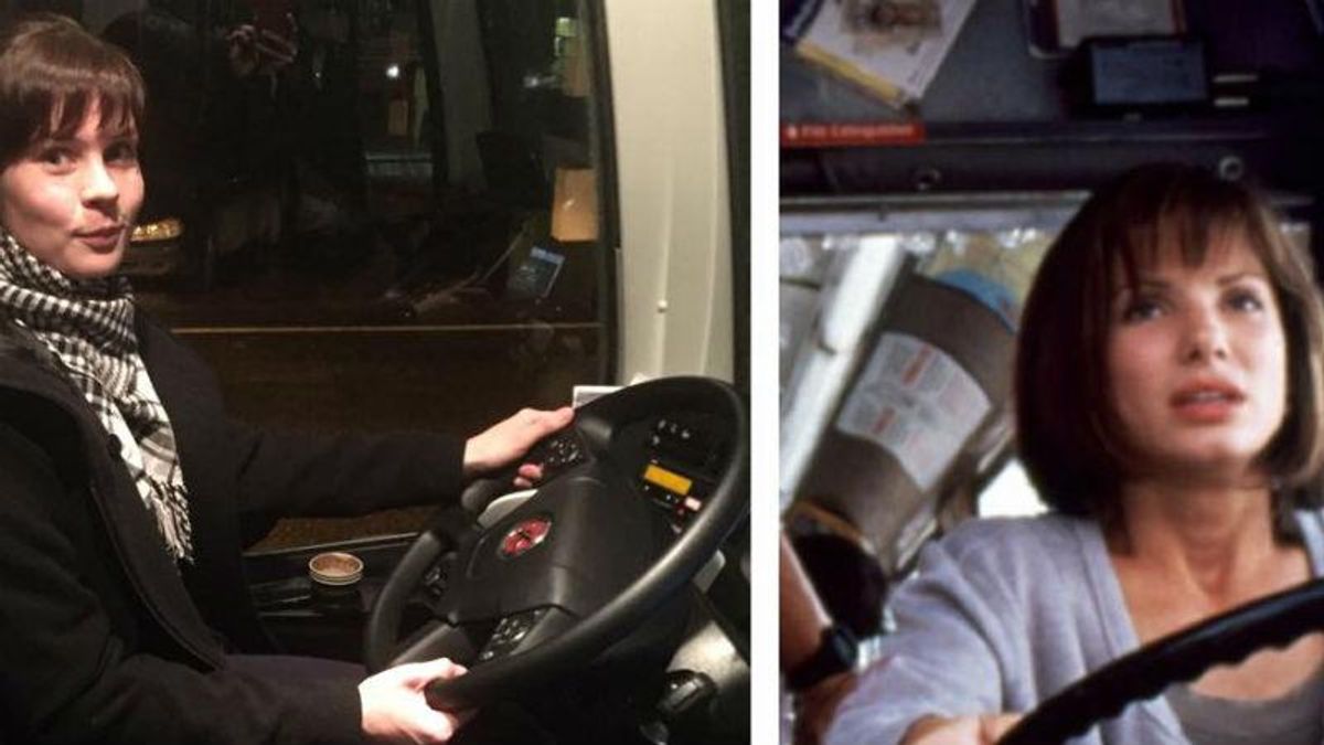 Как в кино: пассажирка успешно заменила за рулем пьяного водителя автобуса
