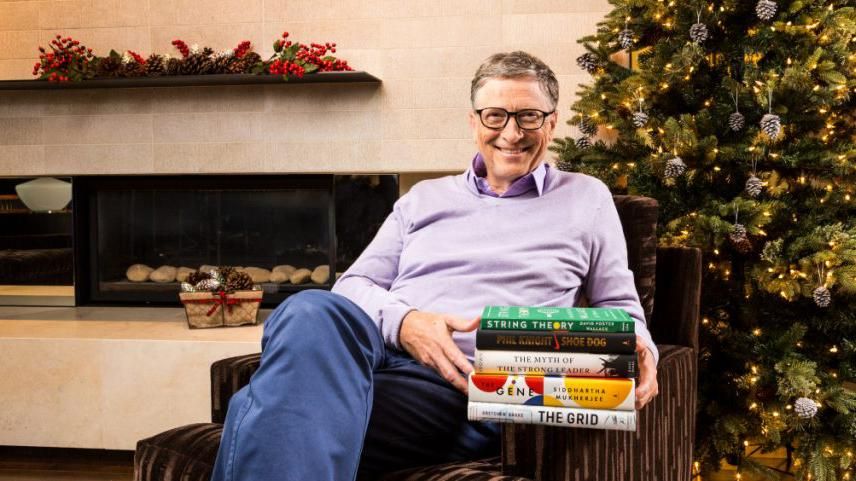 Что почитать: топ-5 книг 2016 года от Билла Гейтса