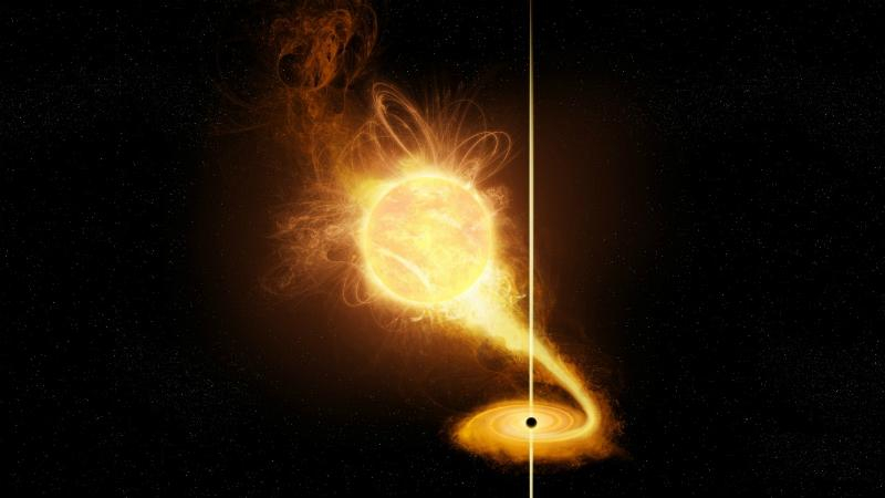 Самая яркая сверхновая в истории оказалась огромной черной дырой
