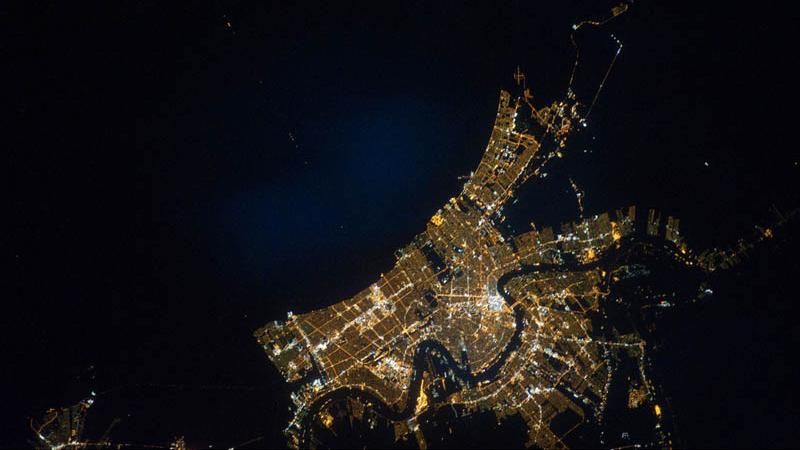 Ночная Европа из космоса: удивительное фото от NASA