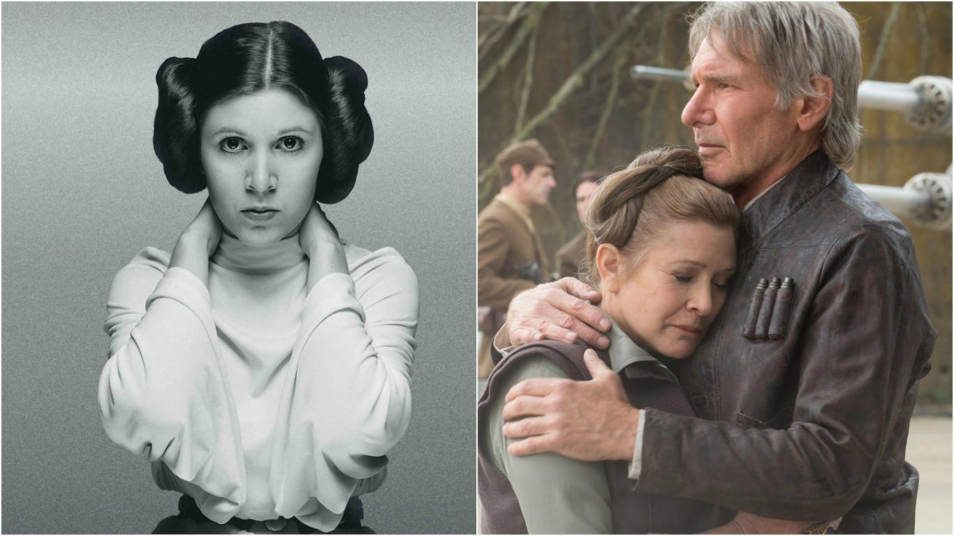 Кэрри Фишер появится в новом эпизоде "Звездных войн"