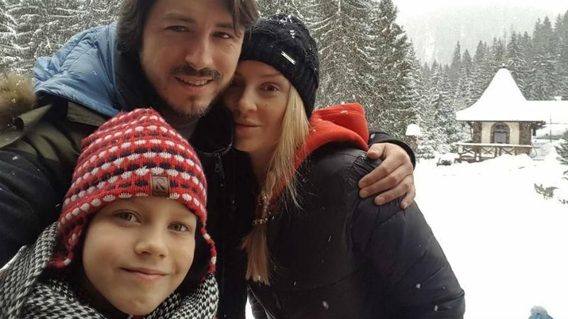 Притула поділився фото з сімейного відпочинку в Карпатах Притула поділився фото з сімейного відпочинку в Карпатах