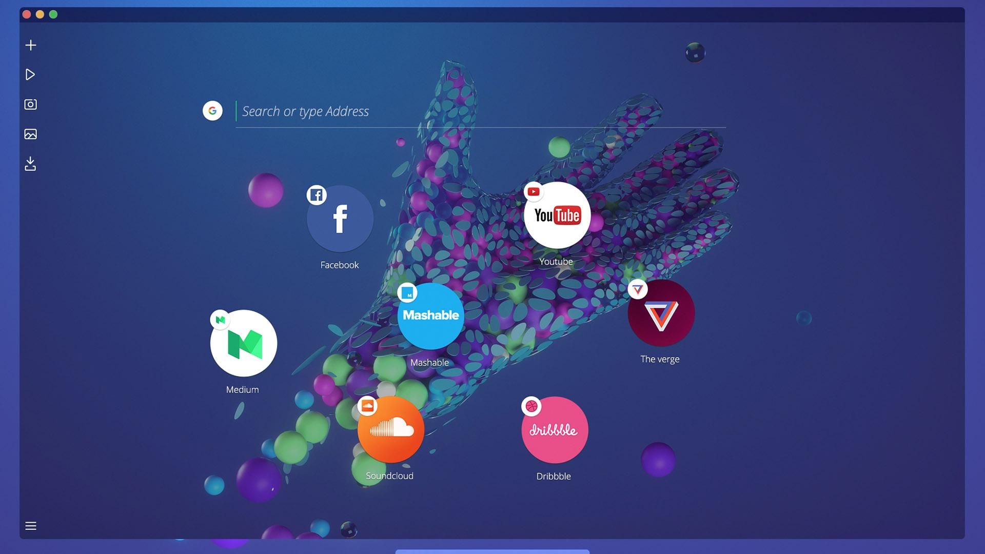 Известная компания представила свою концепцию браузера будущего Известная компания представила свою концепцию браузера будущего