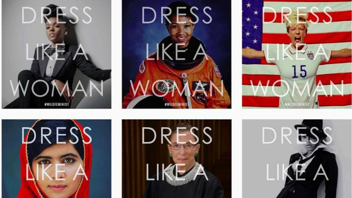 #DressLikeAWoman: в США набирает обороты новый женский флешмоб против Трампа