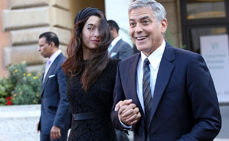 Джордж и Амаль Клуни ожидают двойню