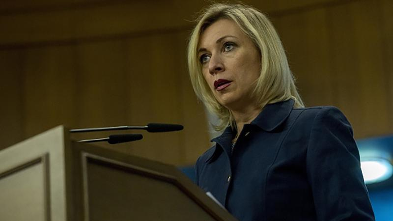 "Голос Кремля" Захарова оконфузилась из-за странного фото