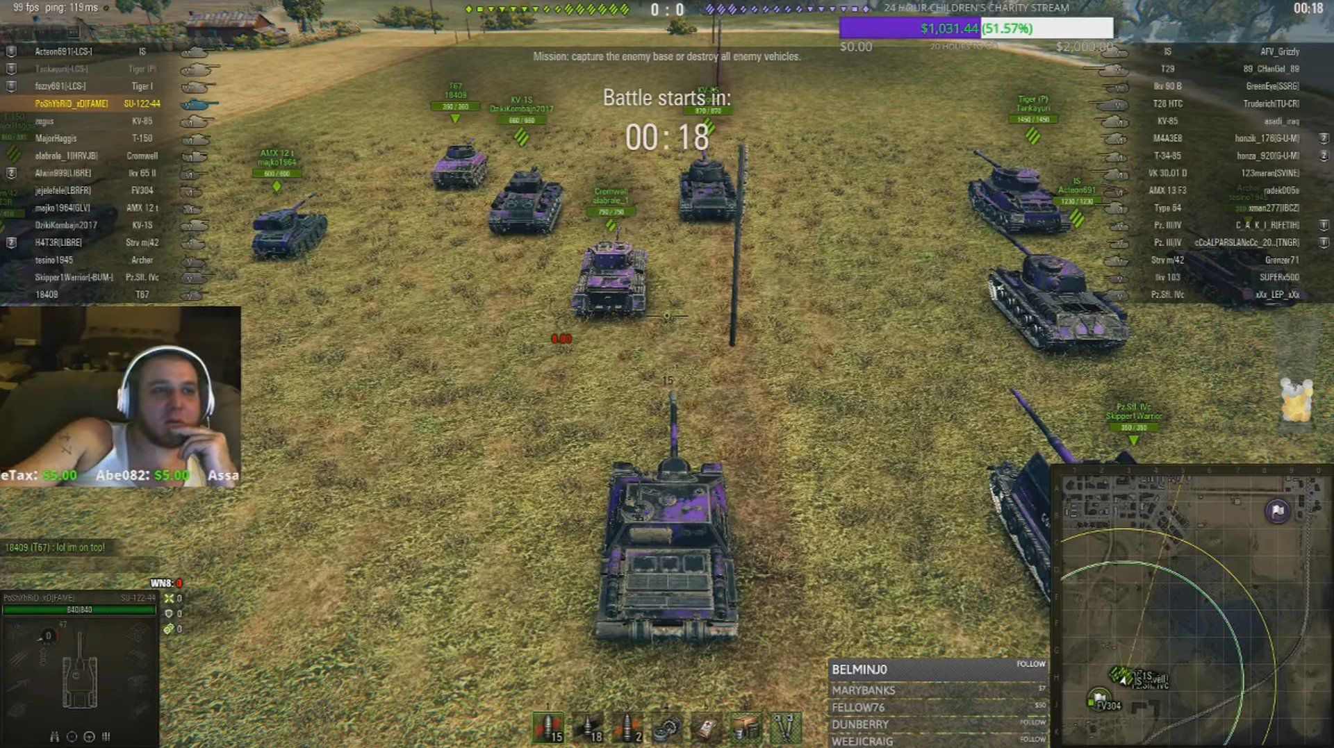 Геймер загадочно умер во время онлайн-марафона World of Tanks