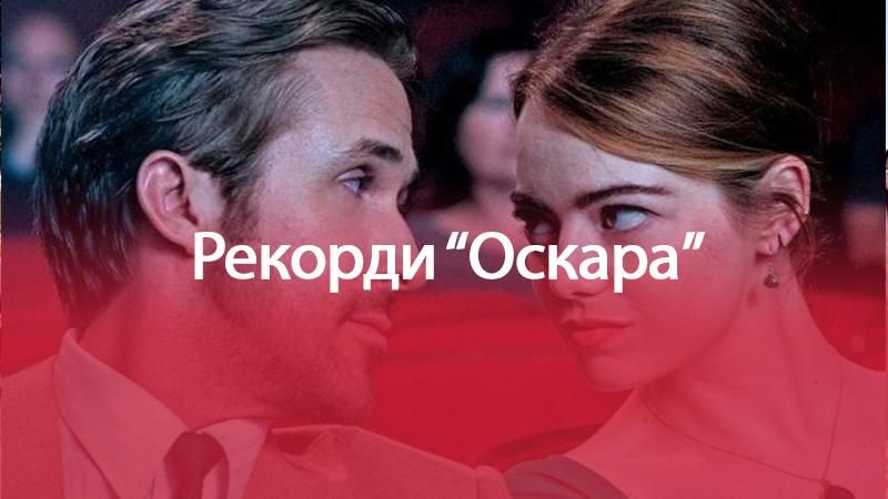 Рекордсмени "Оскара": "Ла-ла Ленд" пліч-о-пліч з "Титаніком" та історією про Єву Рекордсмени "Оскара": "Ла-ла Ленд" пліч-о-пліч з "Титаніком" та історією про Єву