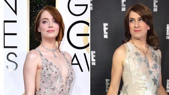 Американський комік пародіює зірок Голлівуду: кумедні фото Американський комік пародіює зірок Голлівуду: кумедні фото