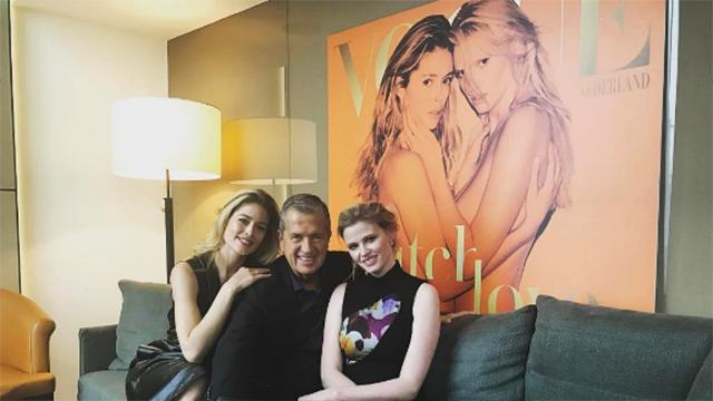 Супермодели снялись в провокационной фотосессии для Vogue фото 18+