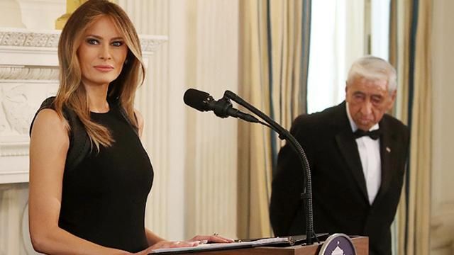 Мелания Трамп устроила свой первый прием в Белом доме Мелания Трамп устроила свой первый прием в Белом доме