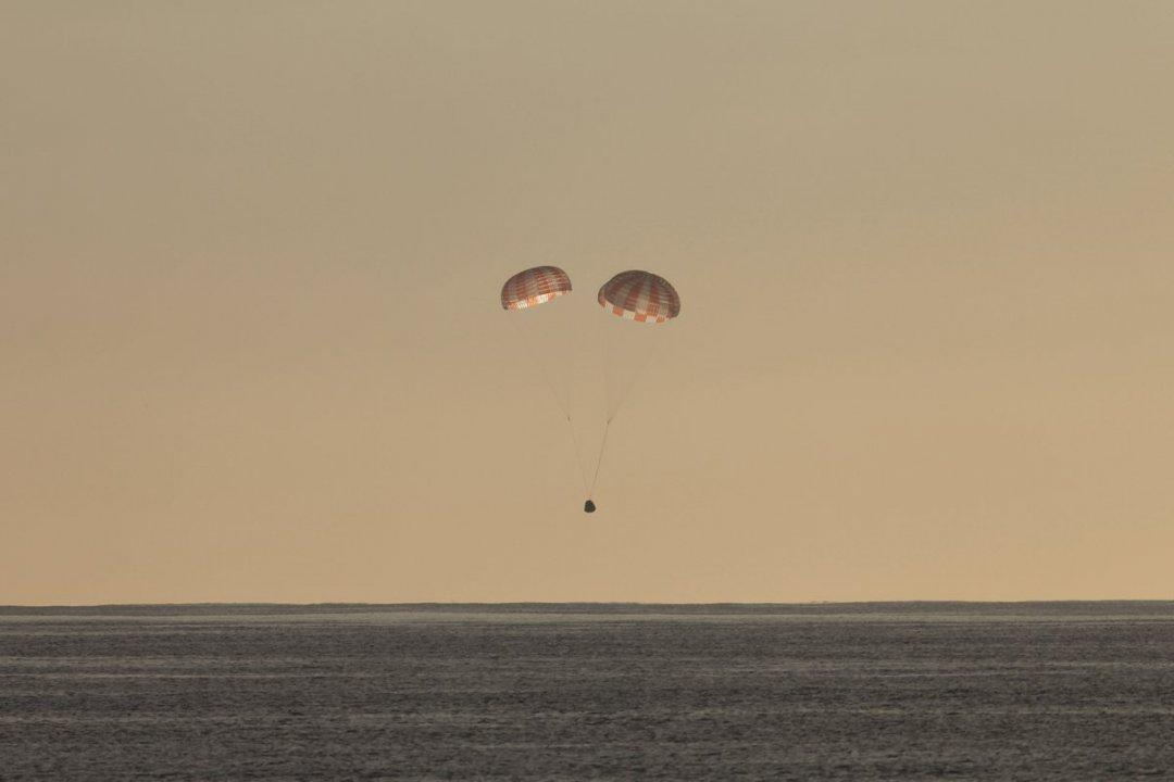 Американский корабль Dragon доставил на Землю груз с МКС