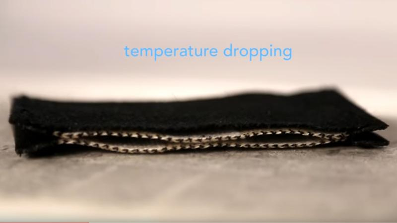 Создана "умная" ткань, которая защитит от любой погоды