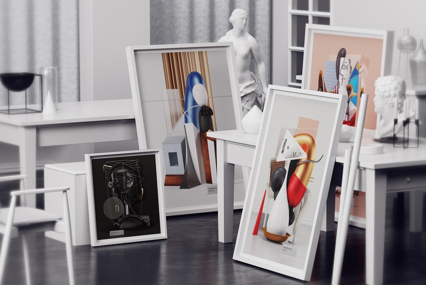 Художник сделал из картин Пикассо 3D-скульптуры: опубликованы фото Художник сделал из картин Пикассо 3D-скульптуры: опубликованы фото