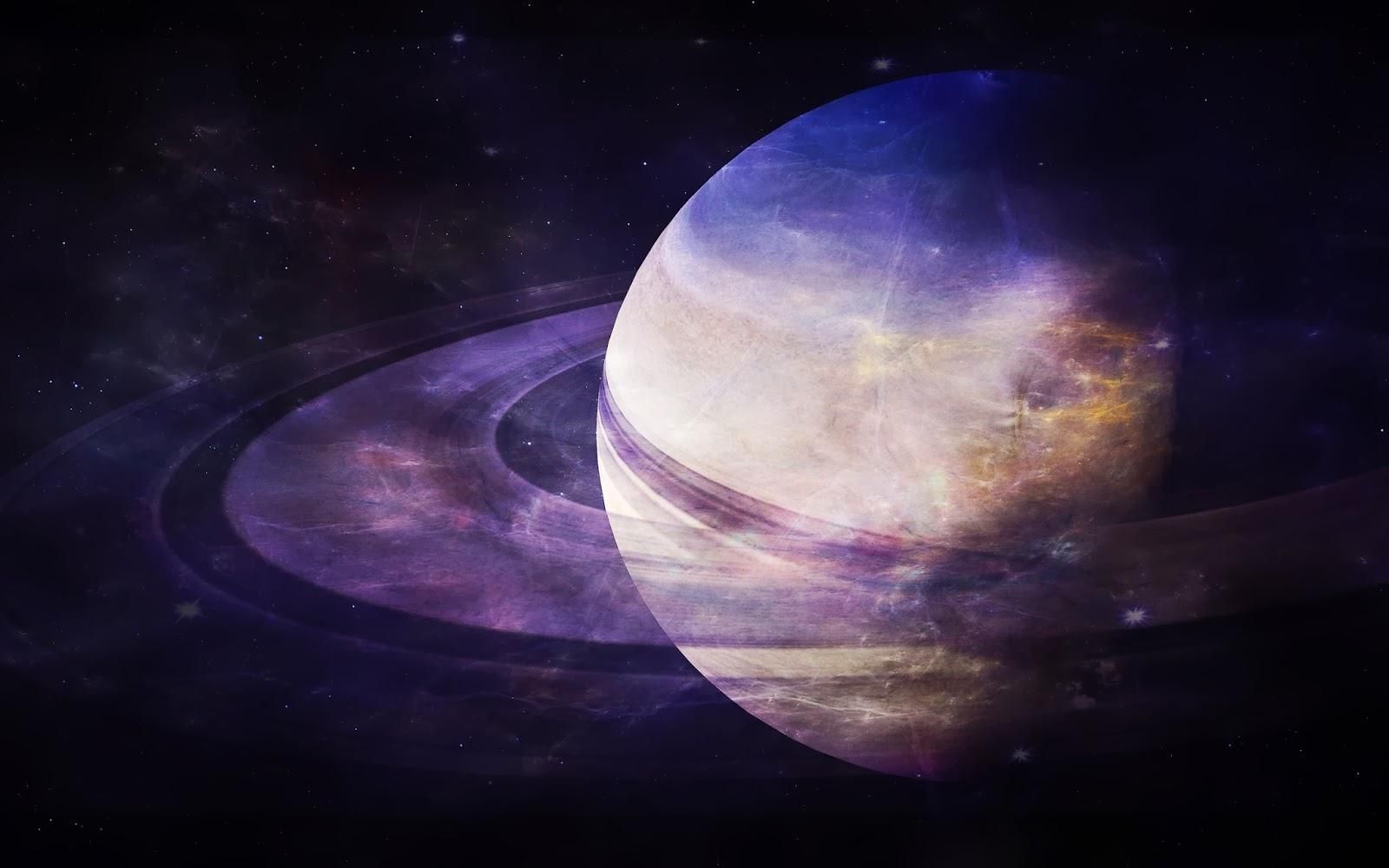 NASA показали уникальное фото Земли между кольцами Сатурна