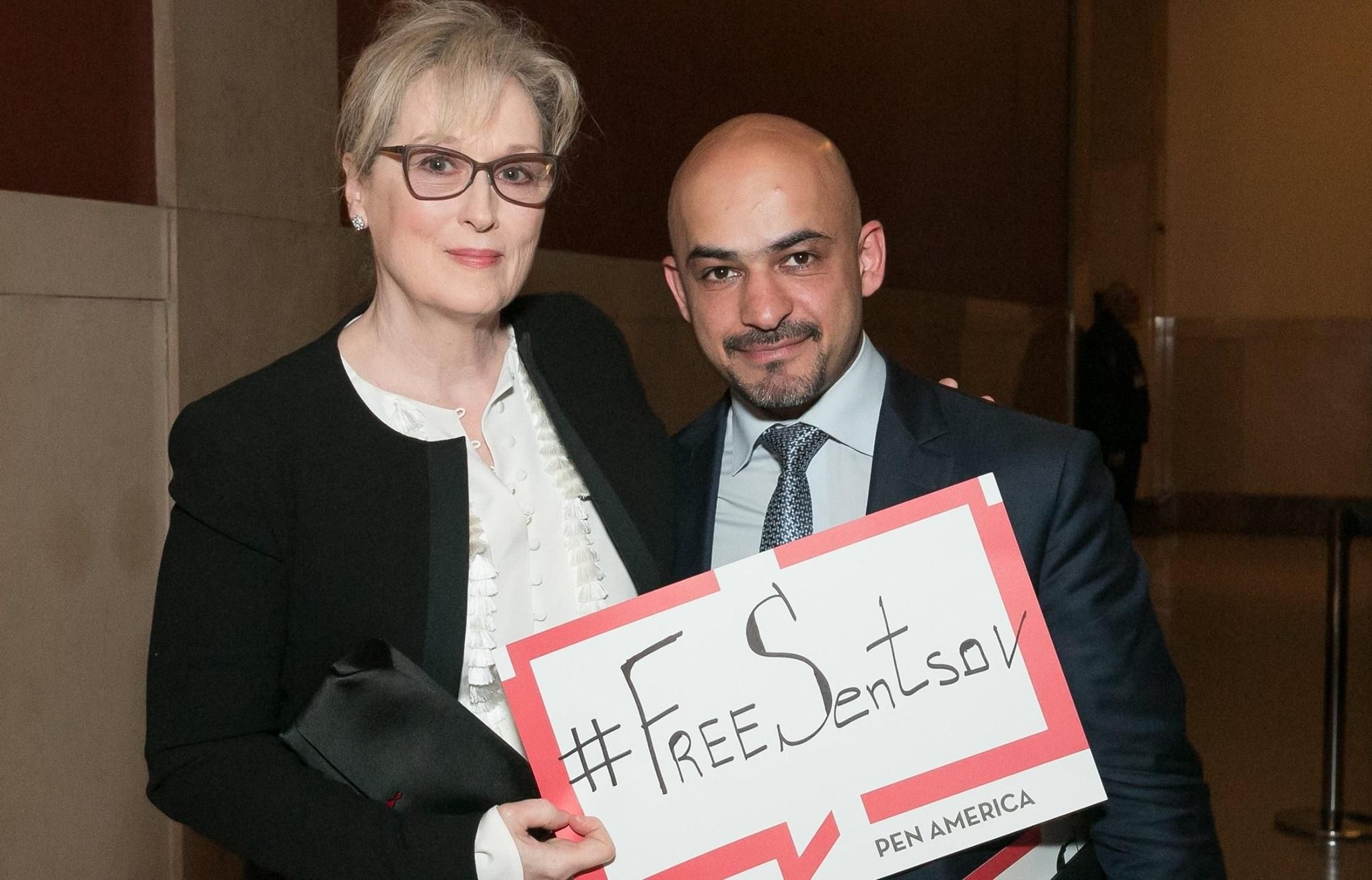 Мерил Стрип стала на защиту политзаключенного Сенцова Мерил Стрип стала на защиту политзаключенного Сенцова