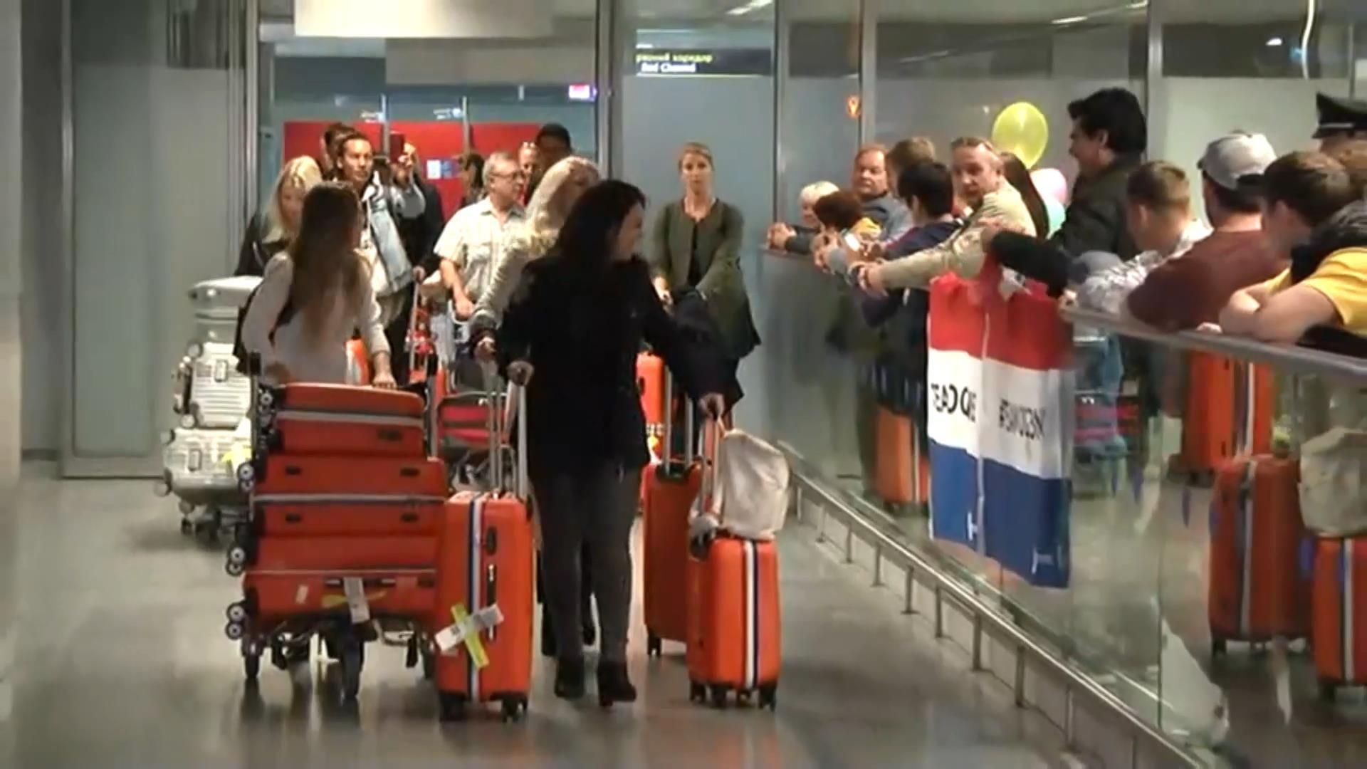 Участники Евровидения прибыли в Киев: как их встретили Участники Евровидения прибыли в Киев: как их встретили