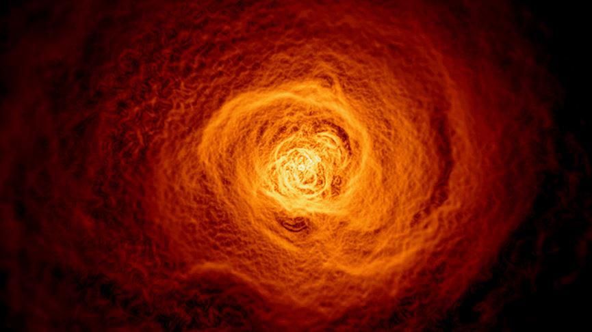 Как выглядит космическое цунами: удивительные кадры Как выглядит космическое цунами: удивительные кадры