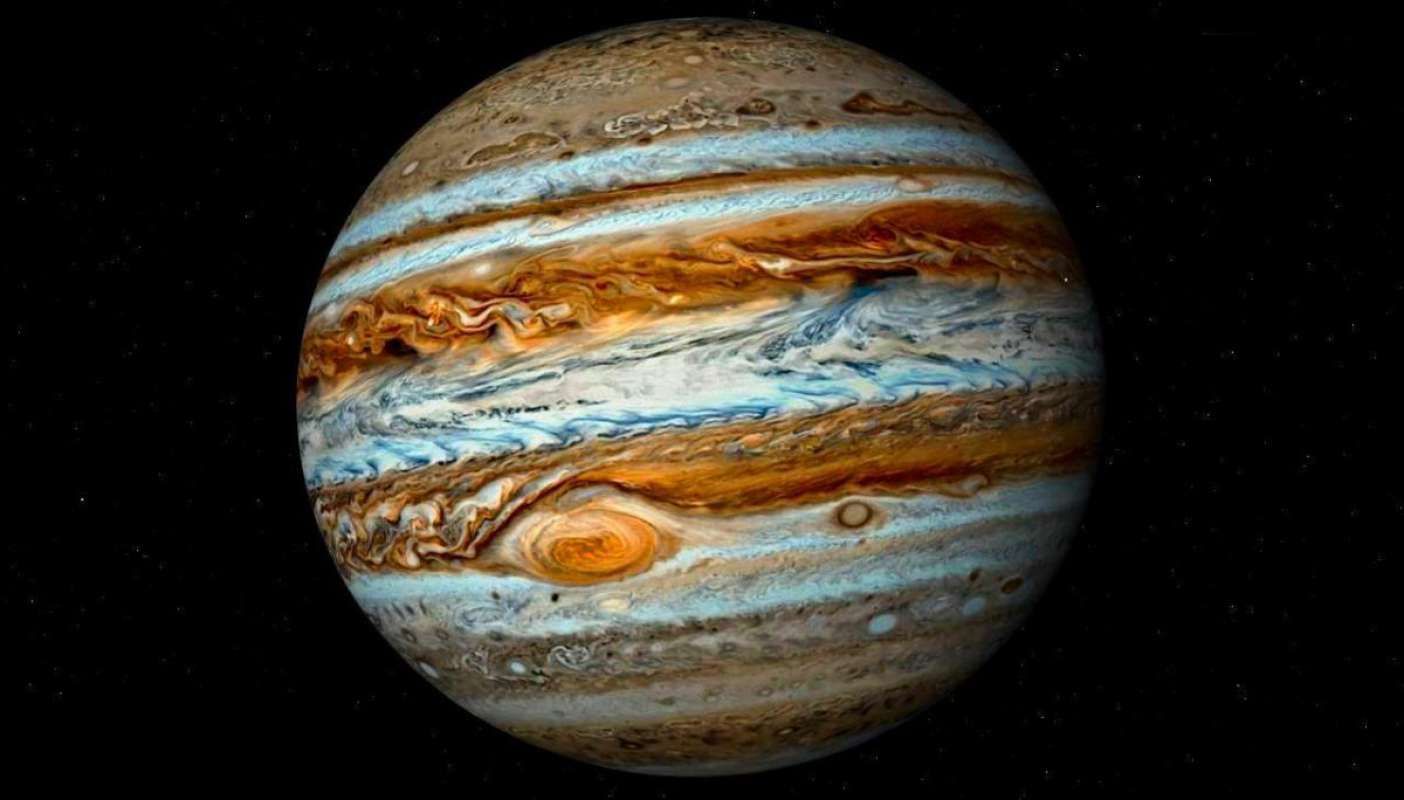 Дивовижний Юпітер: у мережі з'явилось фото овальних ураганів, які вирують на планеті