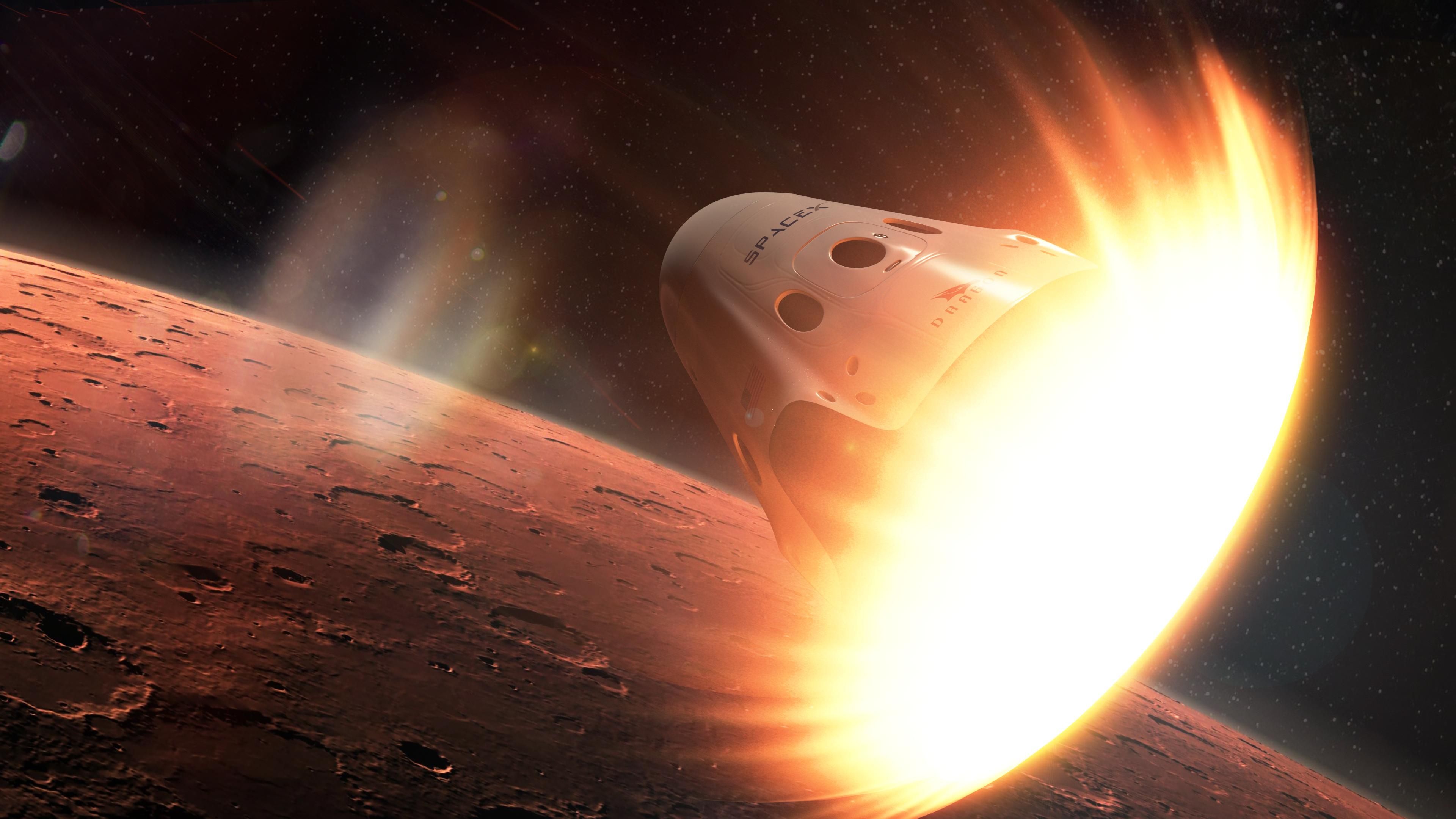 SpaceX запустить два кораблі на Марс 