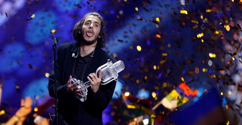 Сальвадор Собрал різко висловився  під час нагородження на Євробаченні