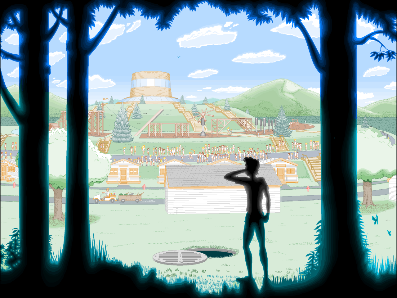 Писатель 10 лет рисовал в Paint иллюстрации к своей книге: впечатляющие фото Писатель 10 лет рисовал в Paint иллюстрации к своей книге: впечатляющие фото