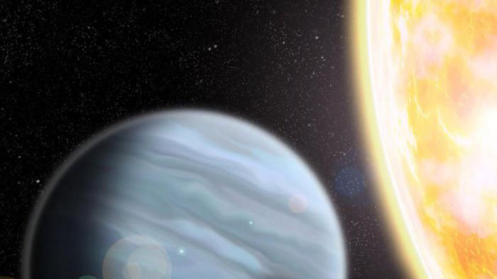 Новая гигантская планета с очень легкой массой - открытие астрономов