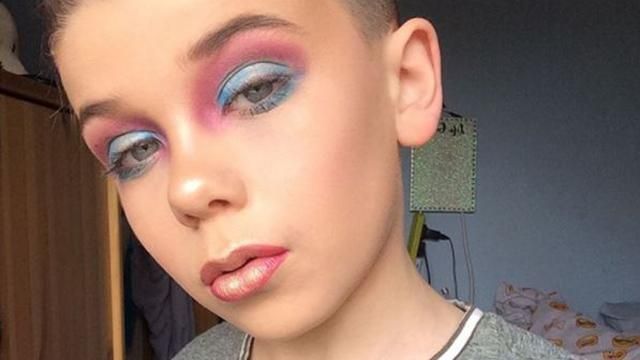 Как 10-летний мальчик-визажист стал бьюти-гуру: видеоуроки макияжа