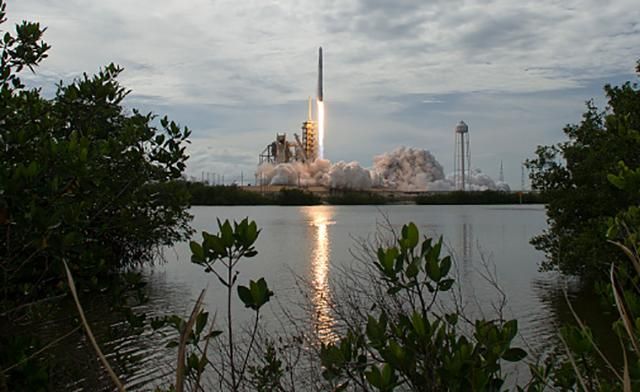 SpaceX успішно запустила корабель з вантажем для МКС: дивовижні фото