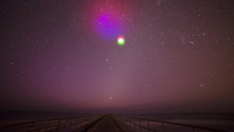 Ученые запустят в небо цветные облака Ученые запустят в небо цветные облака