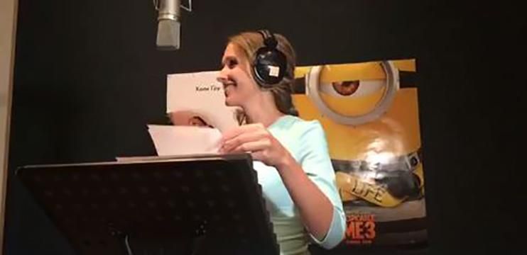 Як озвучують ролі в "Нікчемний Я" Катя Осадча і Майкл Щур: кумедні відео Як озвучують ролі в "Нікчемний Я" Катя Осадча і Майкл Щур: кумедні відео