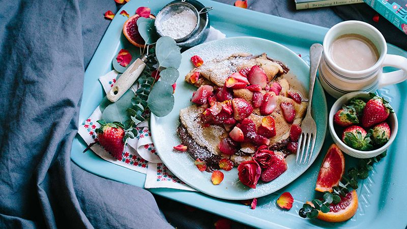 Как приготовить вкусный завтрак из клубники: рецепт