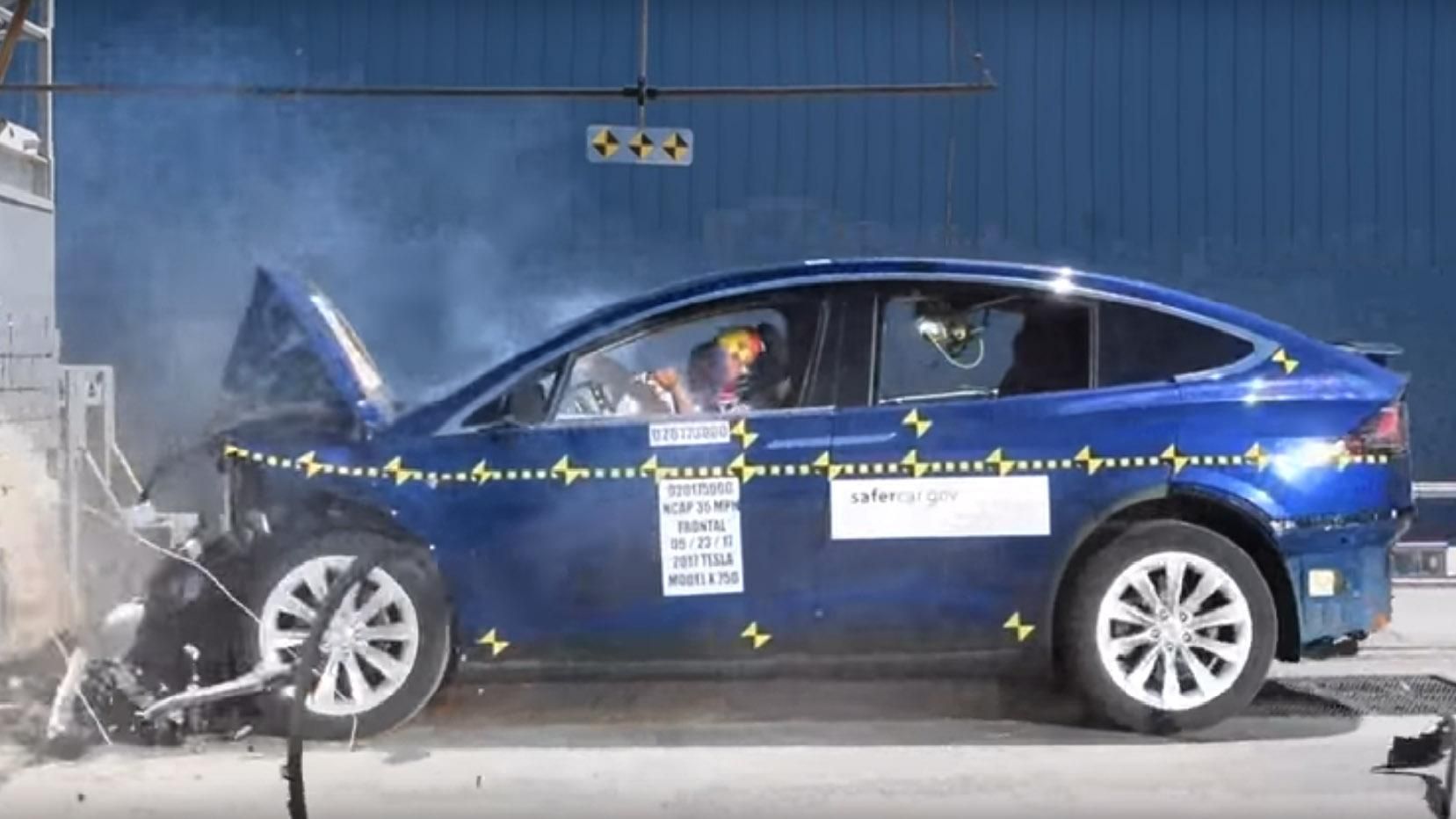 Супер-Tesla проверили на прочность: впечатляющие результаты Супер-Tesla проверили на прочность: впечатляющие результаты