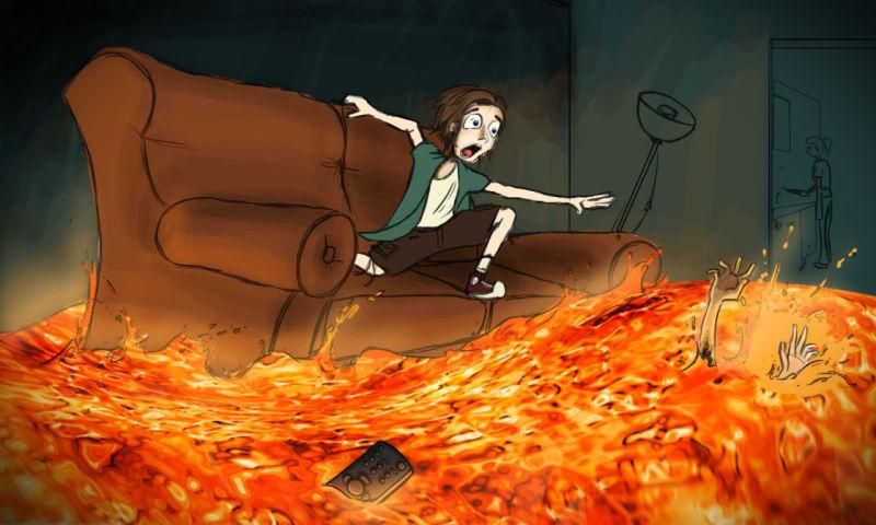 Пол – это лава: в сети без ума от нового флешмоба Пол – это лава: в сети без ума от нового флешмоба