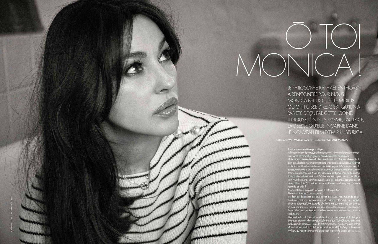 Элегантная Моника Белуччи украсила обложку нового Elle Элегантная Моника Белуччи украсила обложку нового Elle