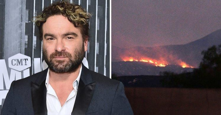 Звезда сериала "Теория большого взрыва" потерял дом из-за пожара Звезда сериала "Теория большого взрыва" потерял дом из-за пожара