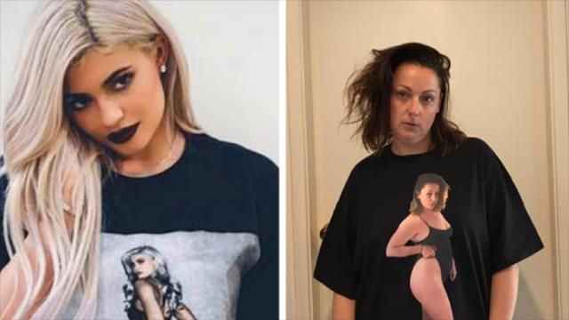 Женщина очень весело копирует фото знаменитостей: курьезные кадры Женщина очень весело копирует фото знаменитостей: курьезные кадры